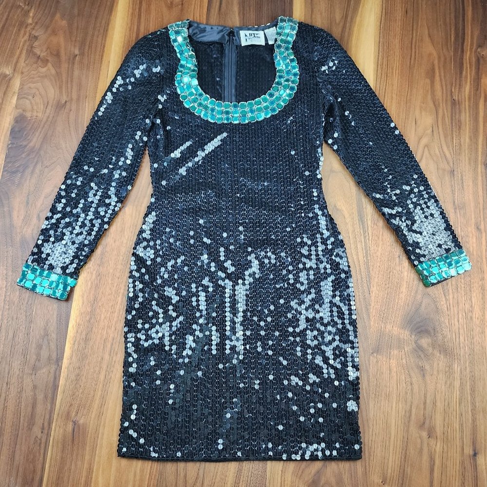 1980s Niteline Sequin Dress